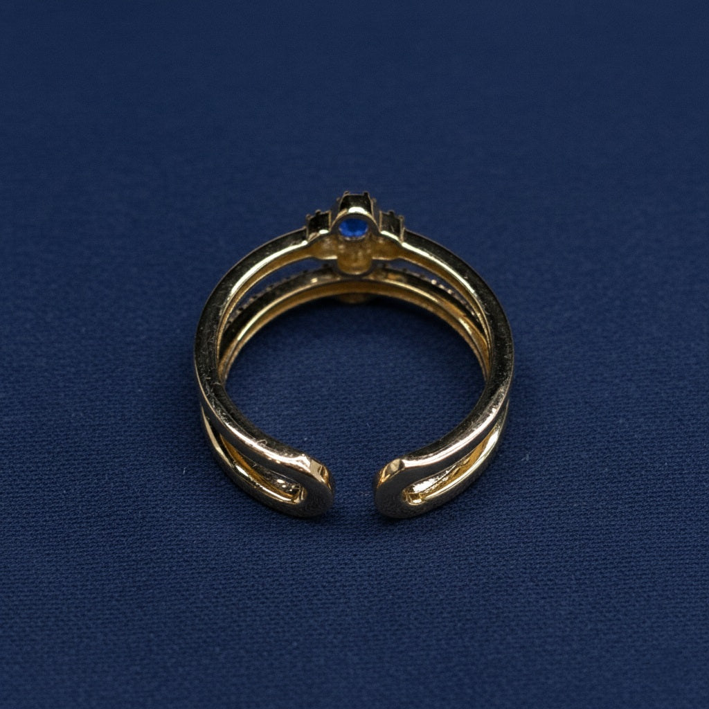 14K Gold Adjustable Women's Ring