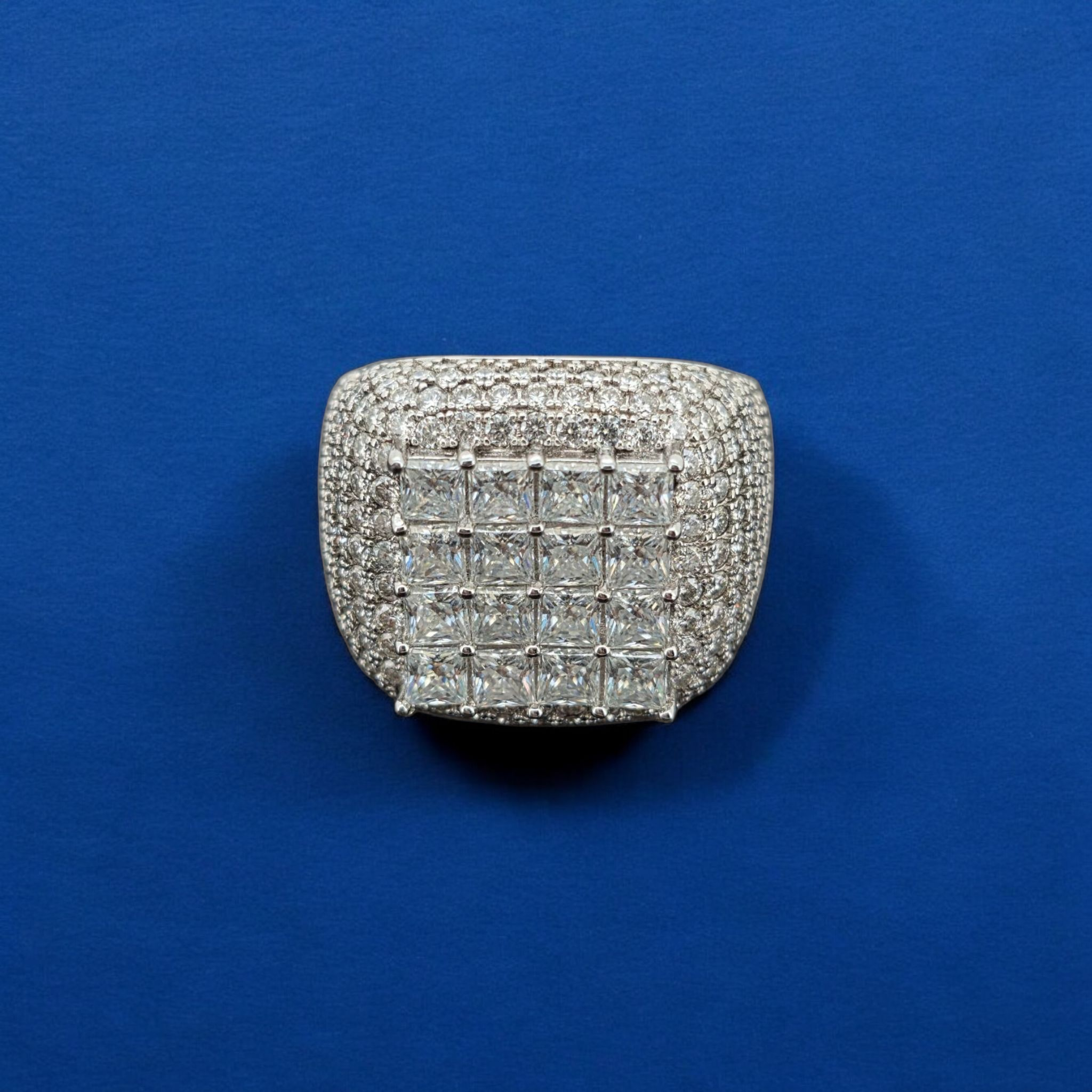 925 Silver Moissanite Ring at Flawless Jewelry