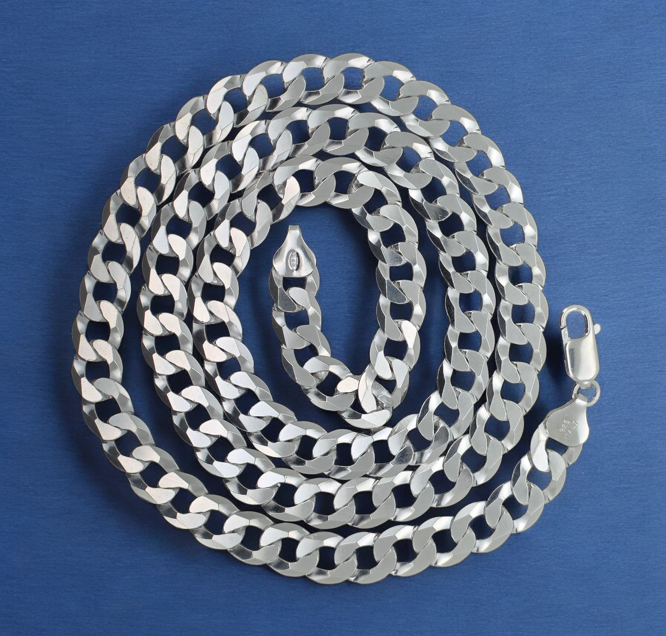 925 Silver Cuban Chain 8mm