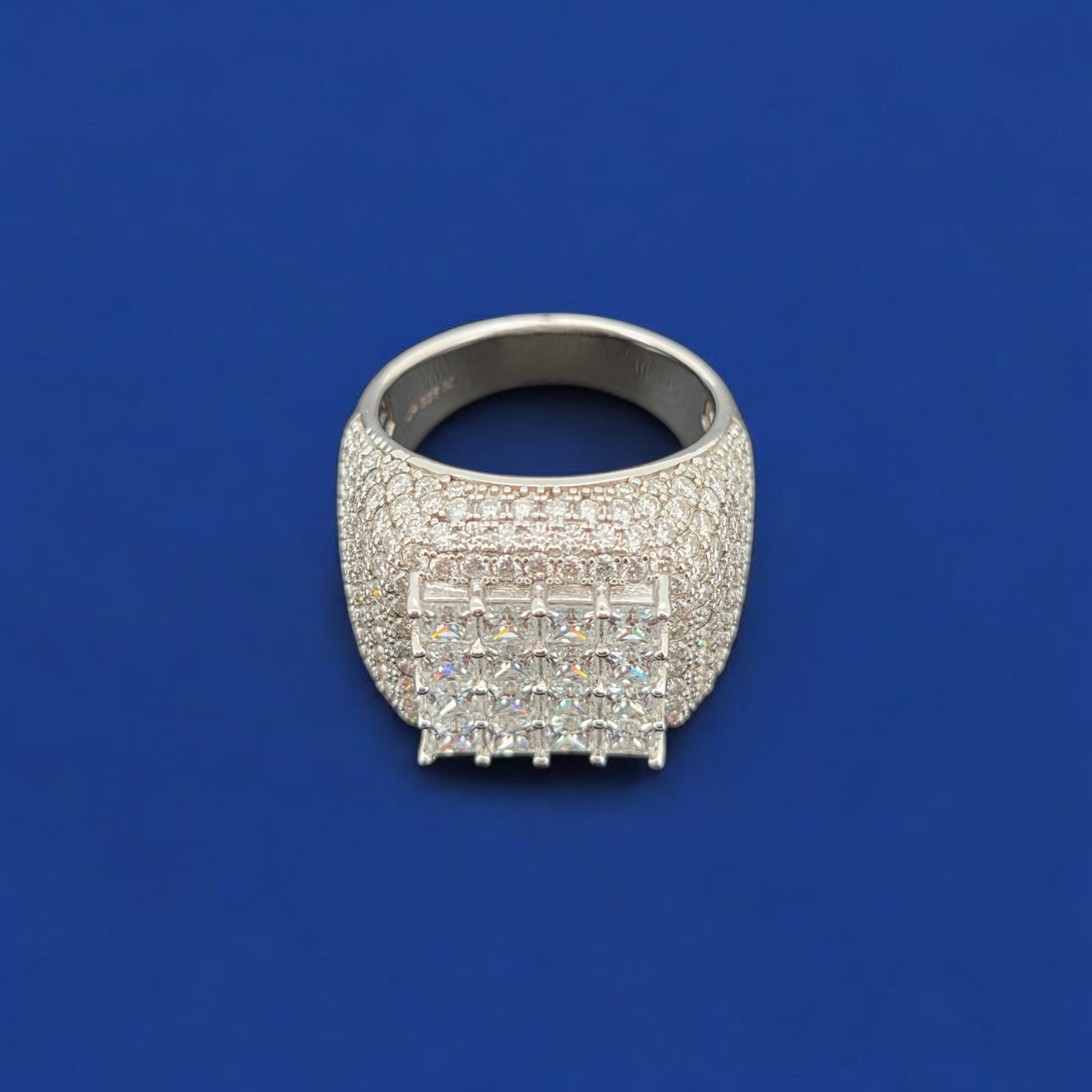 925 Silver Moissanite Ring