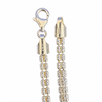 925 Sterling Silver Diamond-Cut Chain - view 3 on white background