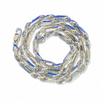 925 Sterling Silver Solid Milano Chain - view 1 on white background