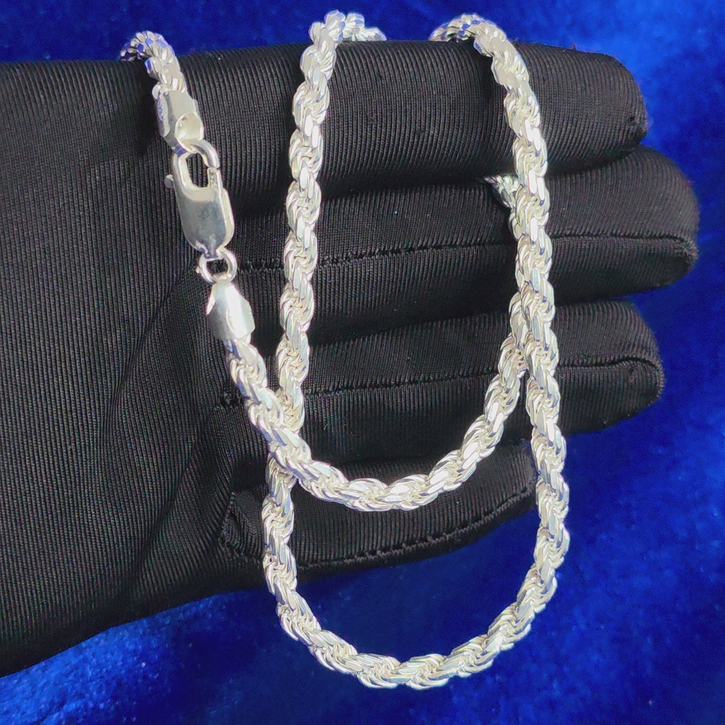 925 Silver Solid Rope Chain