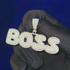 925 Silver BOSS Custom Pendent.
