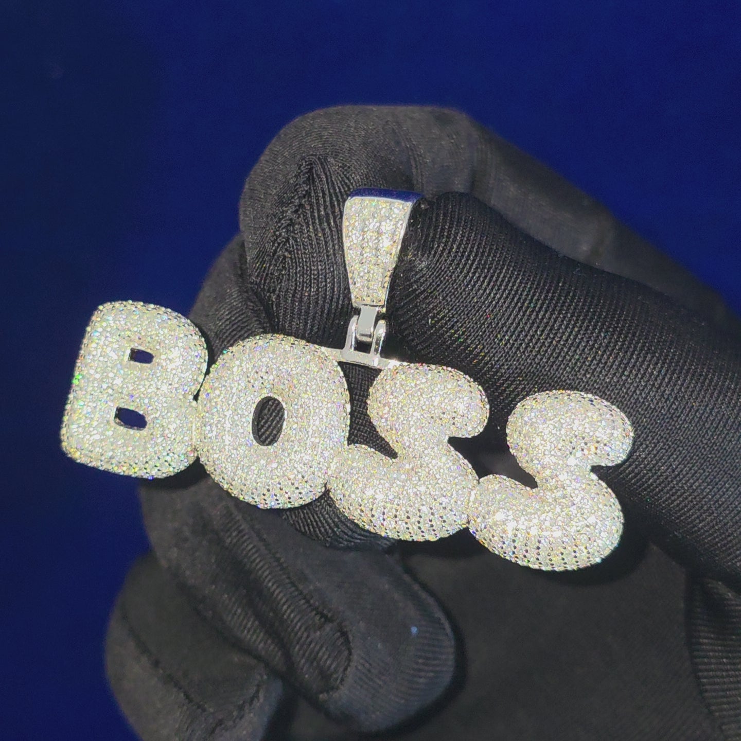 925 Silver BOSS Custom Pendent.