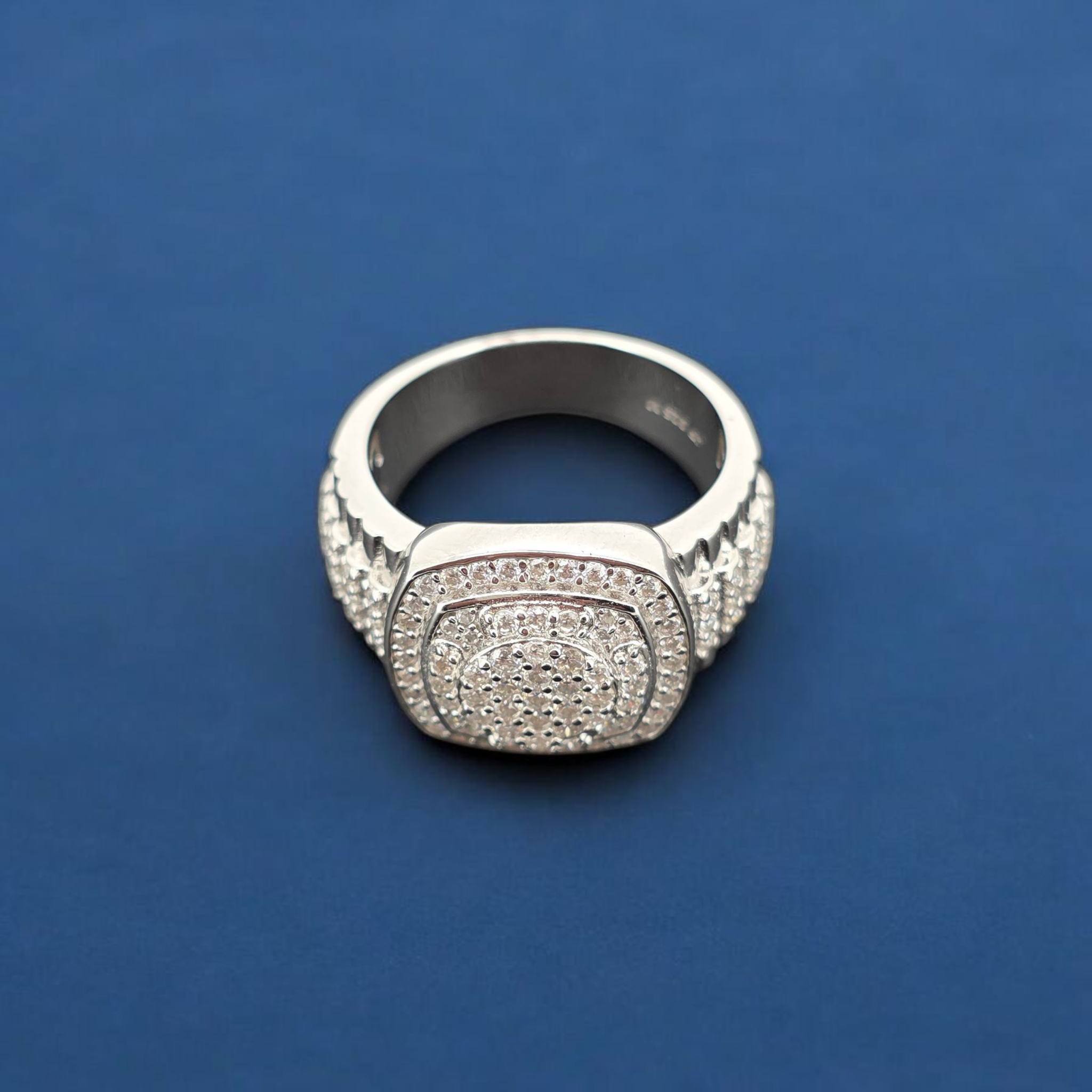 925 Silver Moissanite Ring