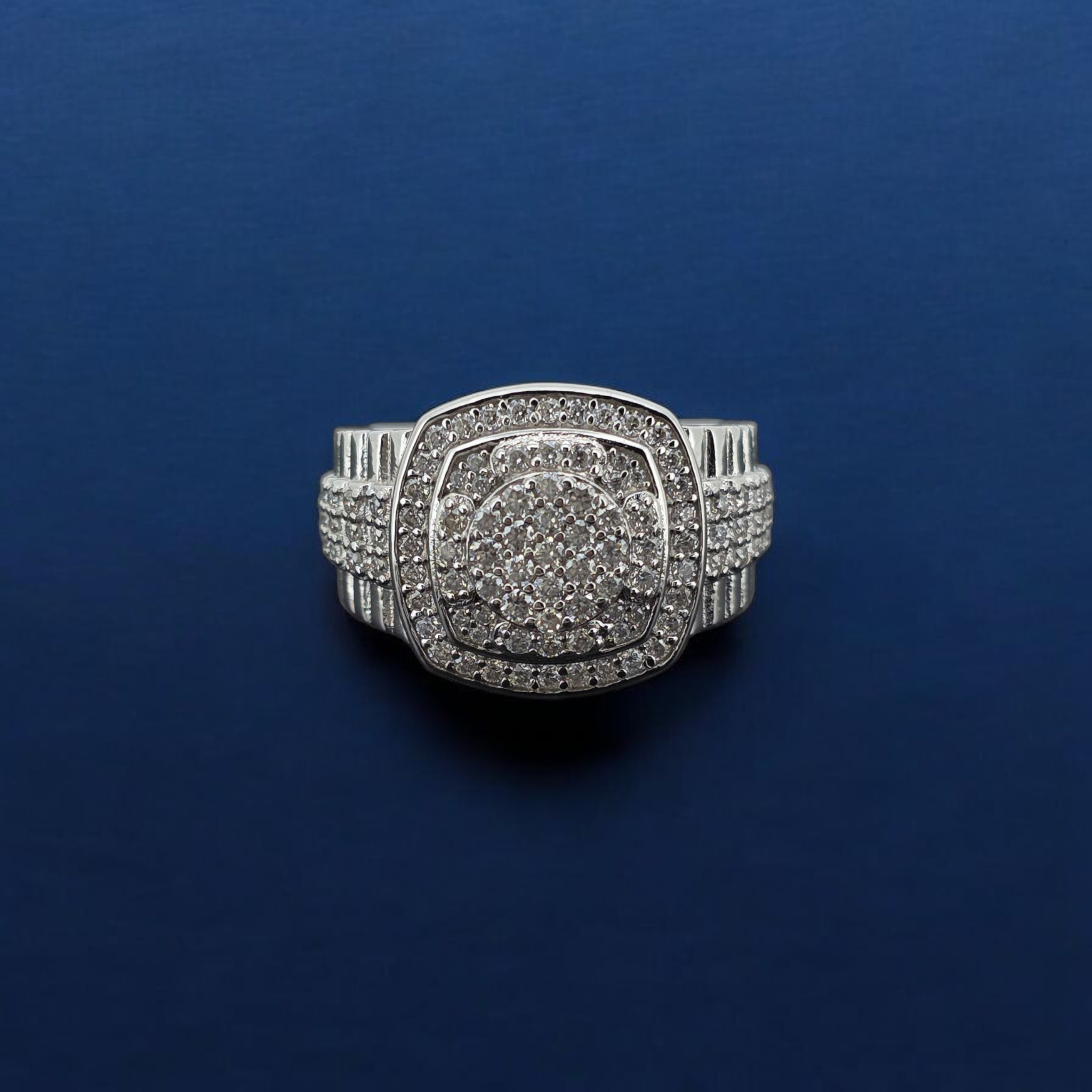 925 Silver Moissanite Ring