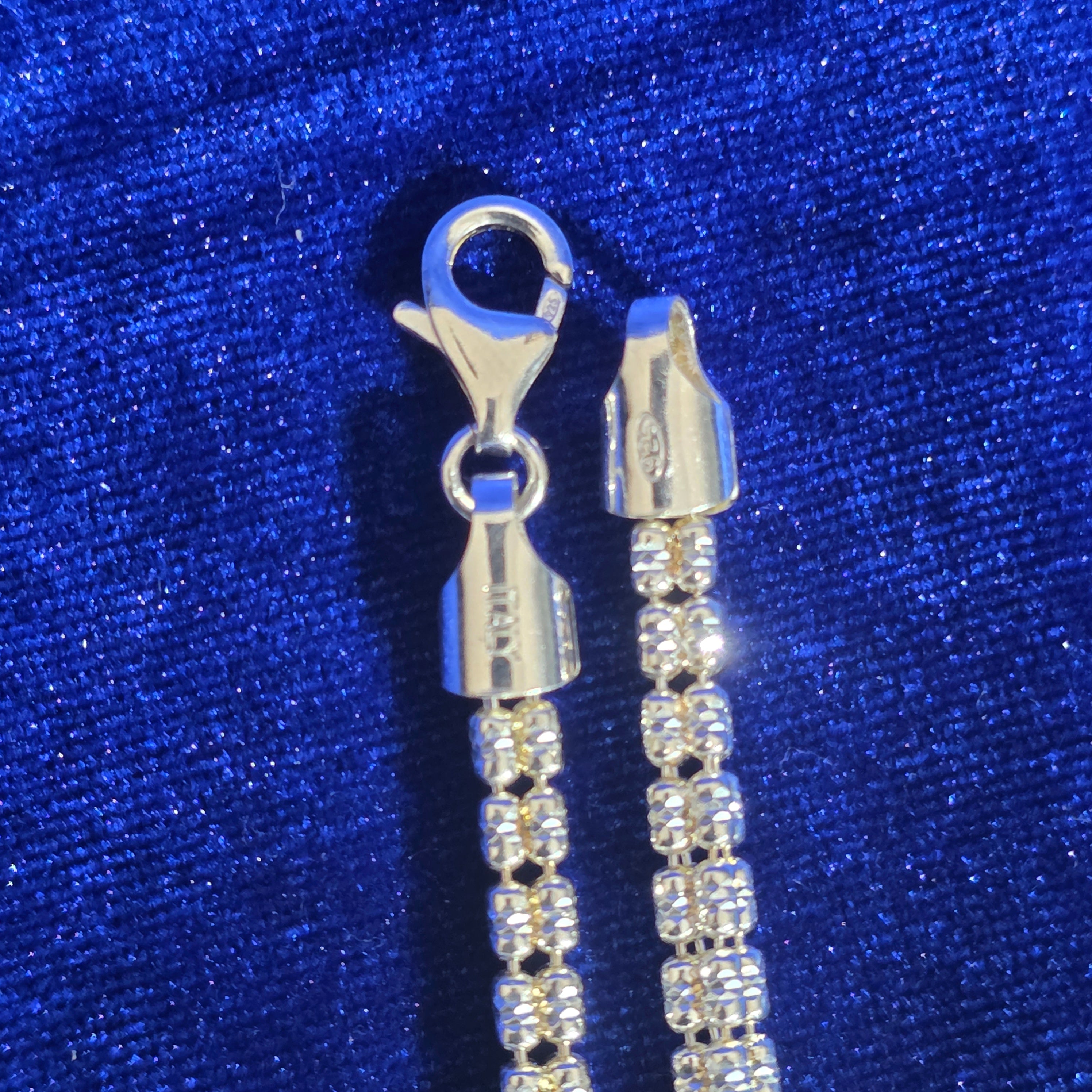 925 Silver Diamond Cut Chain