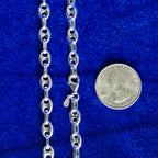 925 Silver Gucci Link Chain