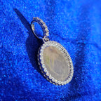 925 Silver Memory Pendent 1.40CTW