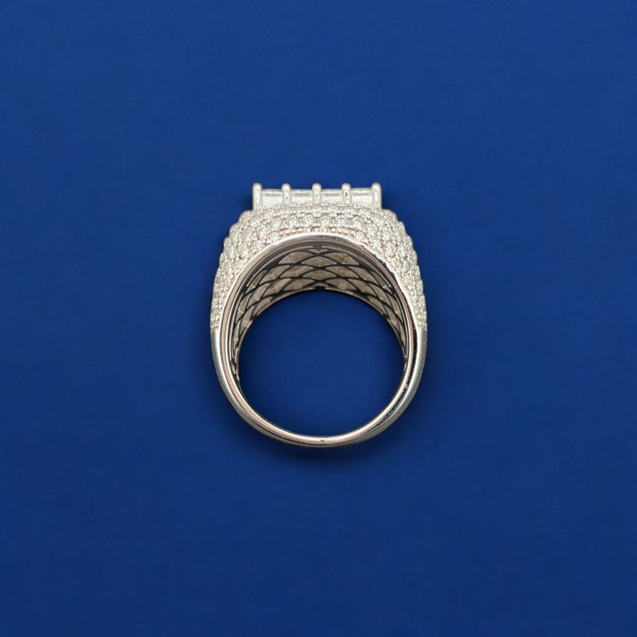 925 Silver Moissanite Ring