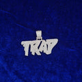 925 Silver Moissanite Custom Trap Pendent