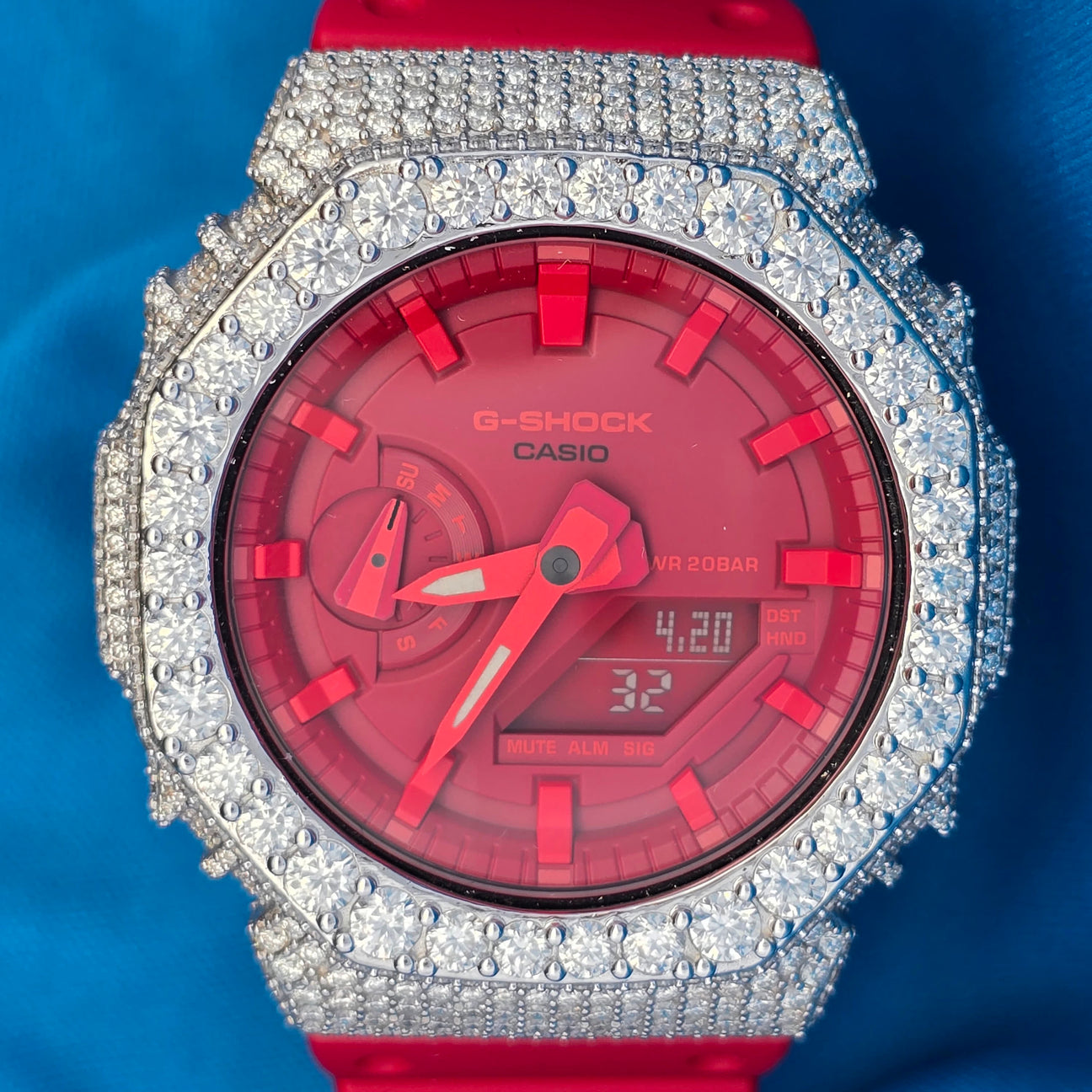 Custom Iced Out Casio G-Shock