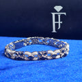 925 Silve Moissanite Colored Bracelet.