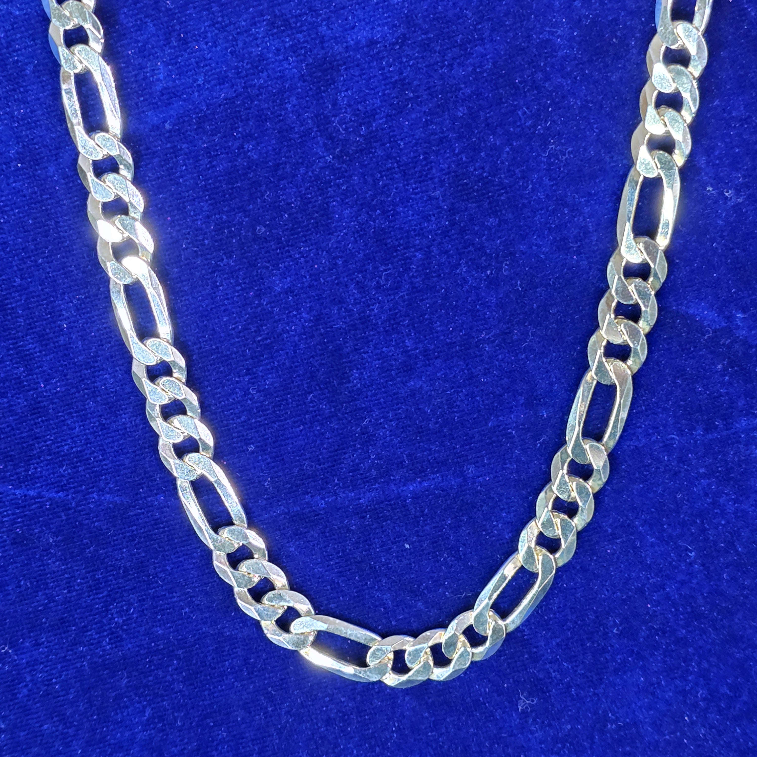 925 Silver Figaro Chain