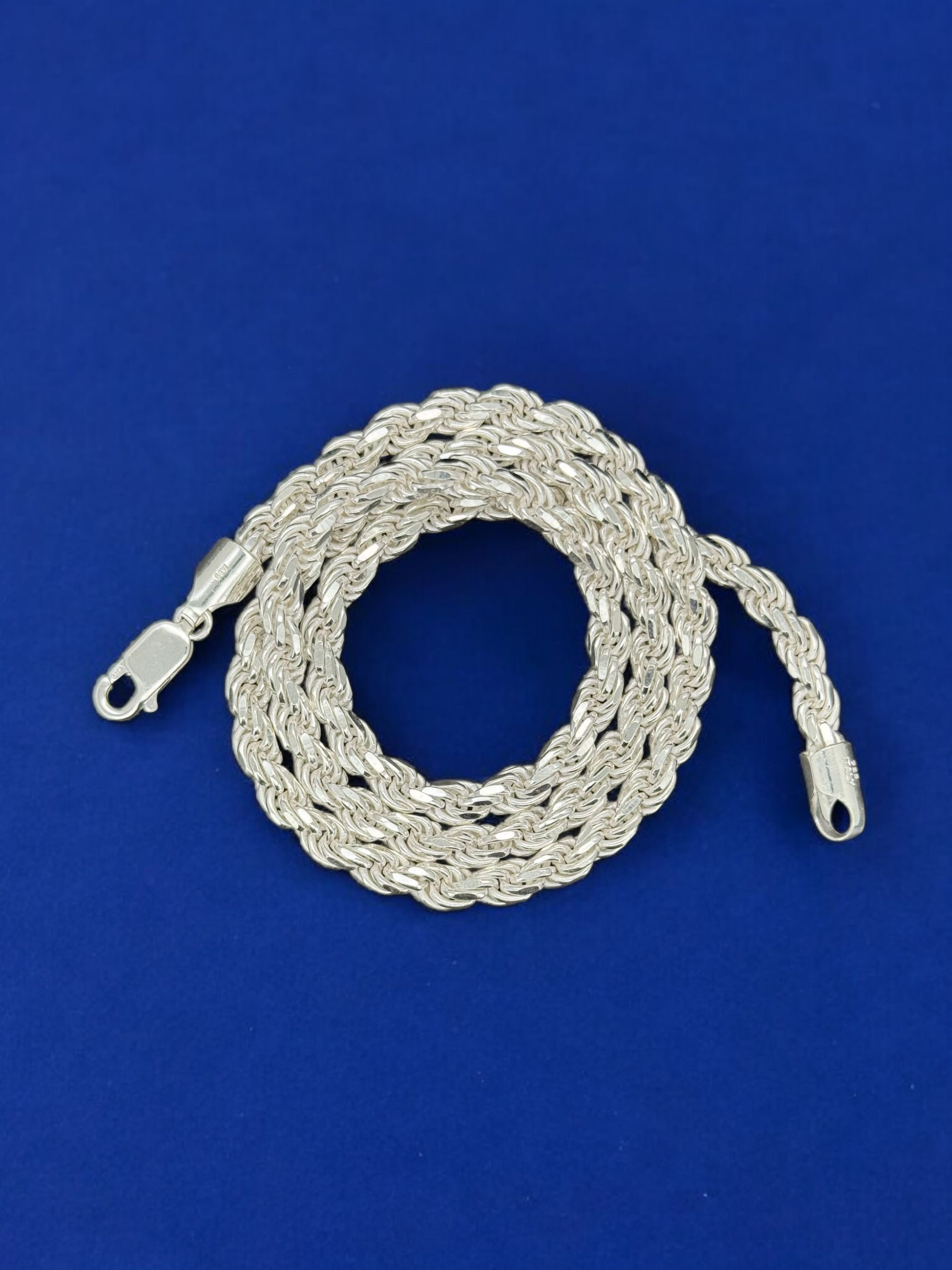 925 Silver Rope chain 4.5mm